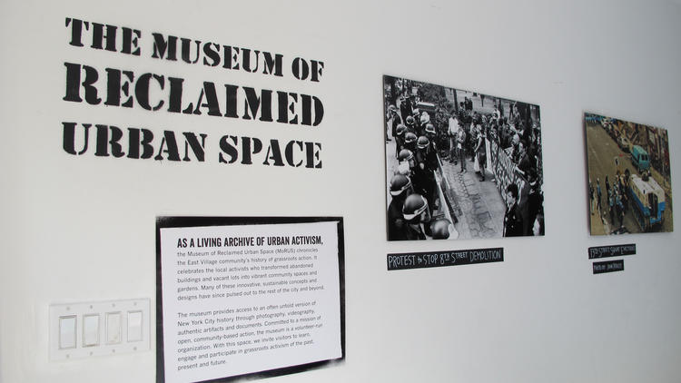 Photograph courtesy Museum of Reclaimed Urban Space