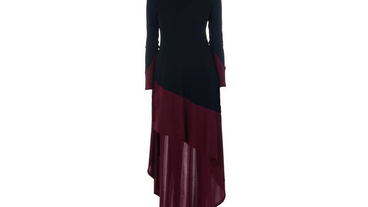 Crop by David Peck jersey dress, $385, at Ecoholiday gift market