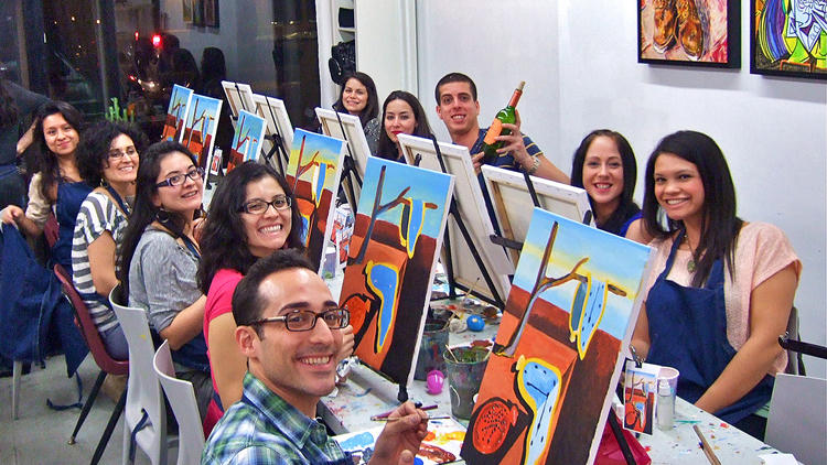 BYOB Painting Workshop at the Painting Lounge 