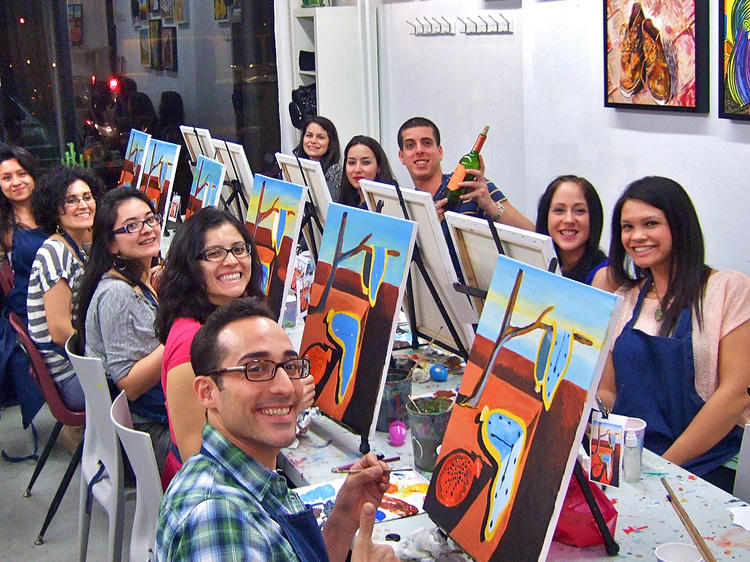 BYOB Painting Workshop at the Painting Lounge 