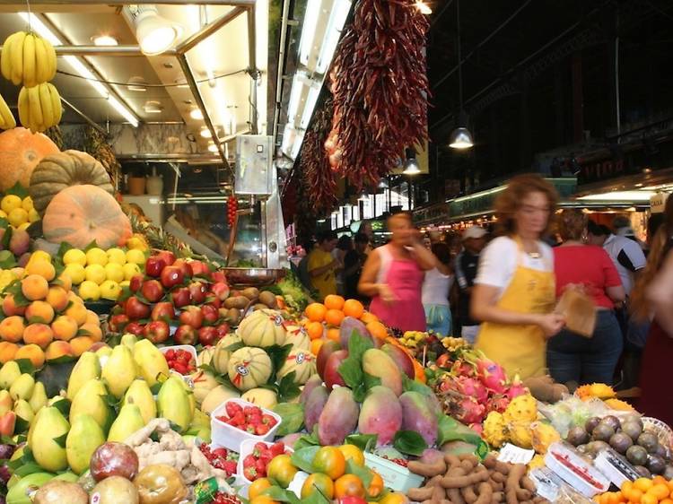 Hacer la compra en los mercados municipales