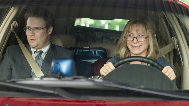 Seth Rogen and Barbara Streisand in The Guilt Trip
