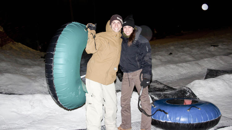 Snow tubing