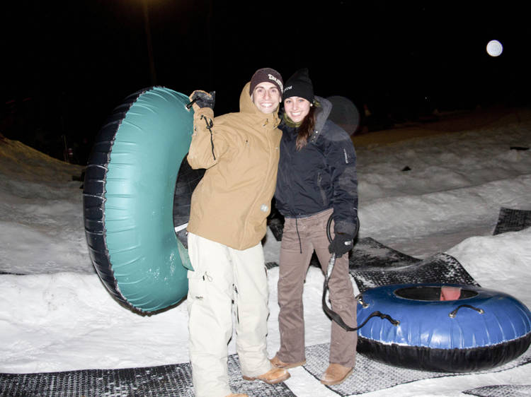 Snow tubing