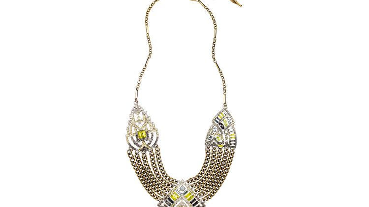 Chloe & Isabel Art Deco-inspired necklace, $148, at Tinseltown Bazaar