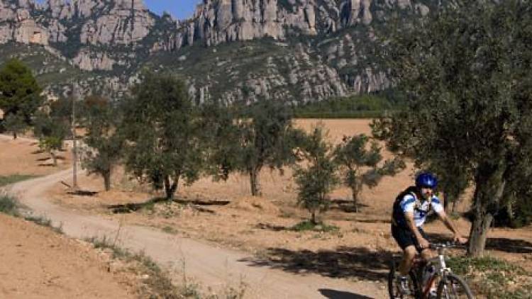 Bicleta Collbató Montserrat El Bruc