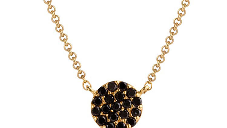 Kara Ackerman black-diamond necklace, $200 (was $300)