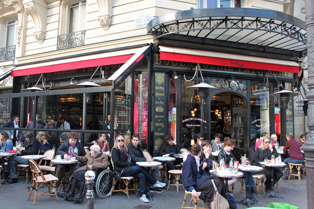 The Café Charlot is one of the most lovely old-school cafés in the Marais, ...