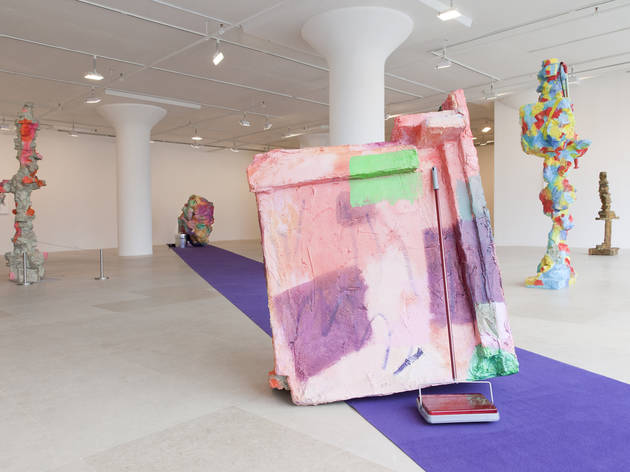 Rachel Harrison, Installation view, "The Help," Greene Naftali, 2012