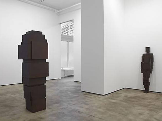 Installation view of Antony Gormley, "Bodyspace" at Sean Kelly Gallery