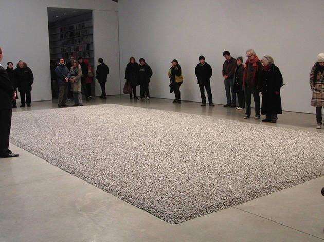 Installation view of Ai Wei Wei, Sunflower Seeds at Mary Boone Gallery