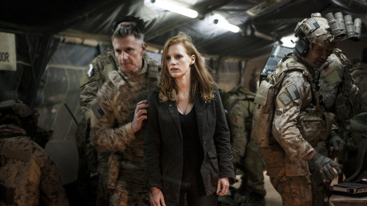 Zero Dark Thirty (de Kathryn Bigelow, avec Jessica Chastain, Joel Edgerton et Chris Pratt)