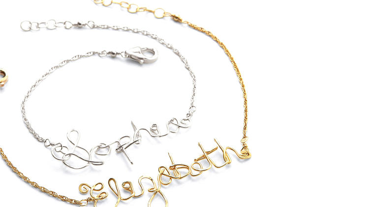 Trend watch Personalized monogrammed and custom jewelry