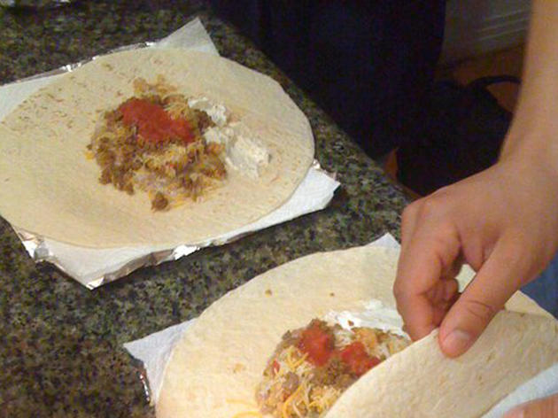 Bring burritos to the homeless Bring burritos to the homeless