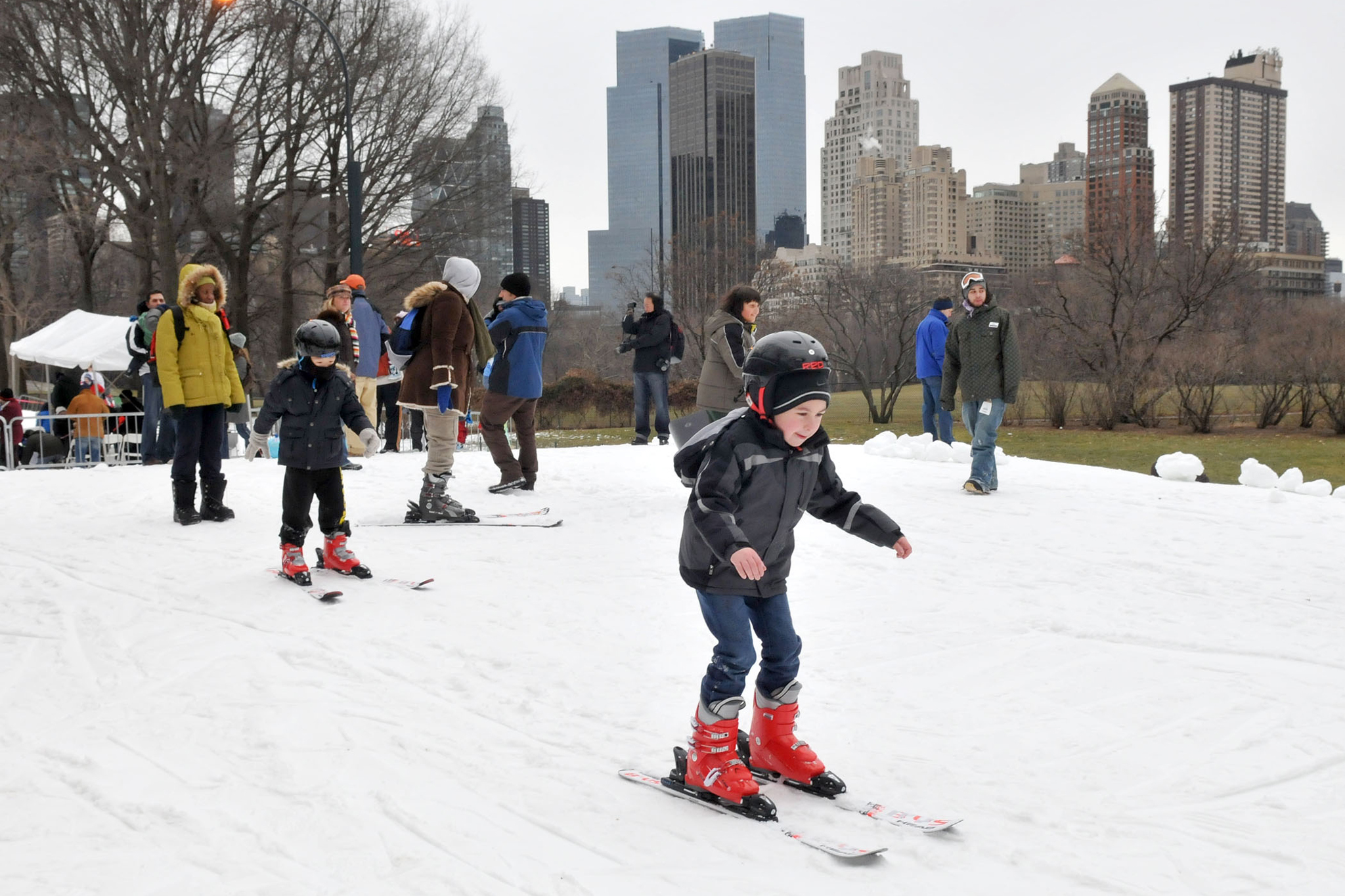 Central Park Winter Jam guide including snow activities