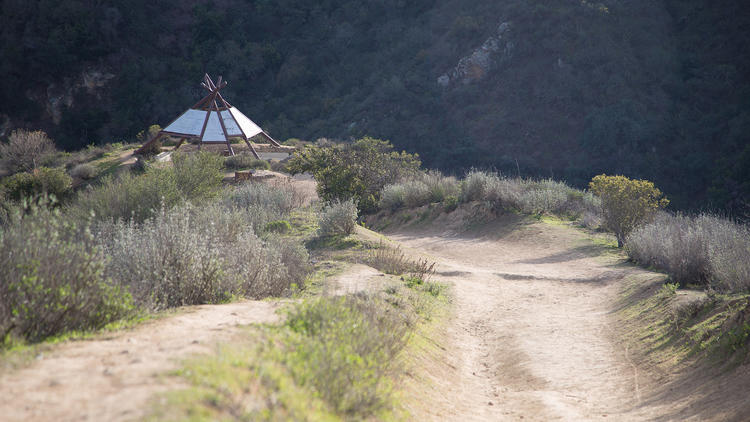 Paradise Falls in Wildwood Park, Thousand Oaks