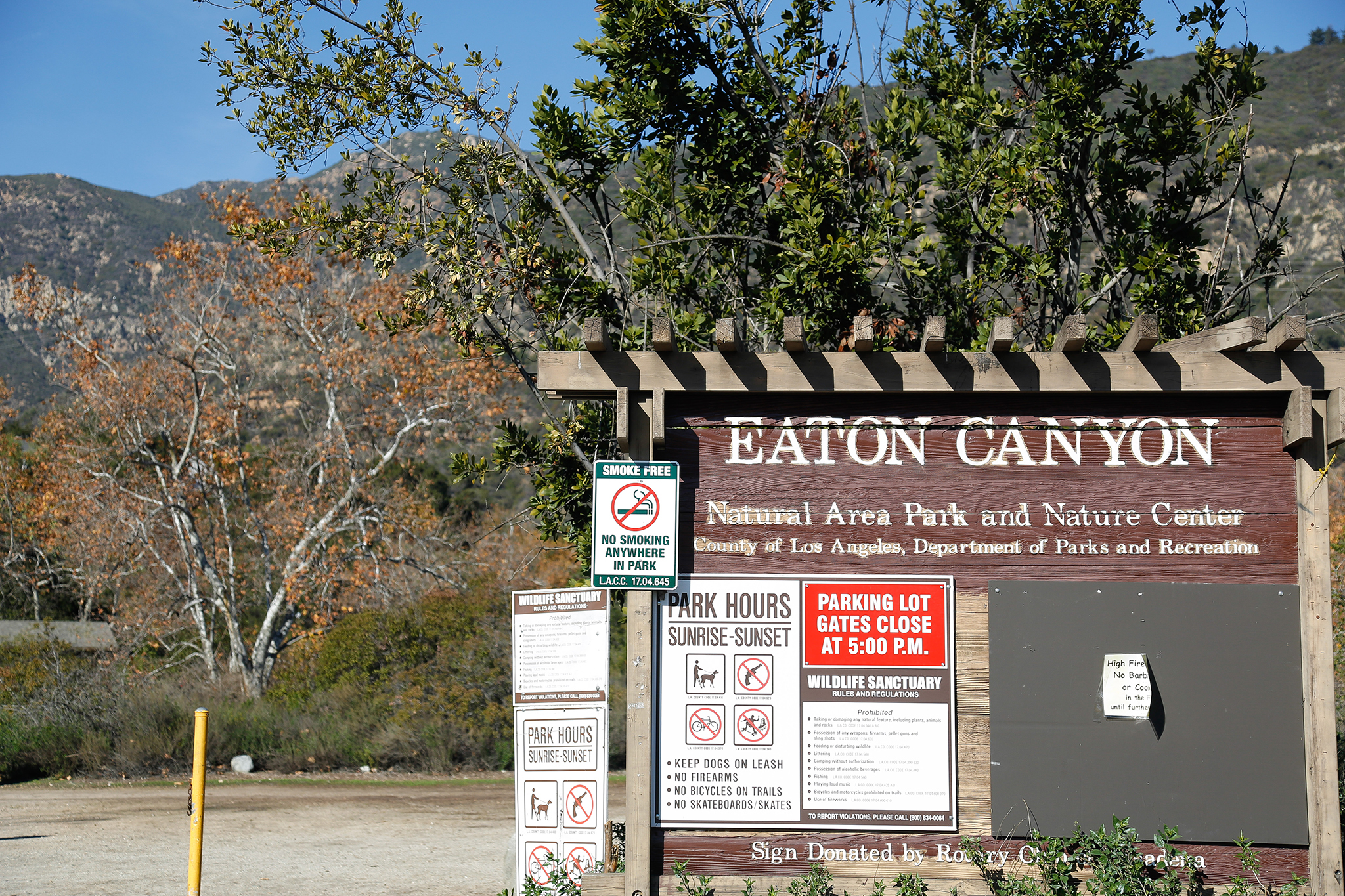 eaton canyon address