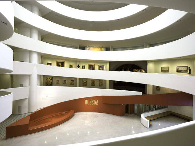 Solomon R. Guggenheim Museum Russia! installation view