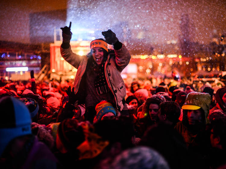 Photos and interviews: Montreal's Igloofest