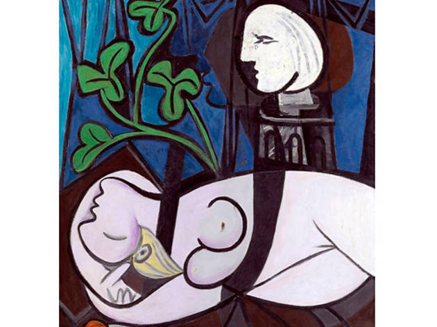 Nude, Green Leaves and Bust Nude, Green Leaves and Bust