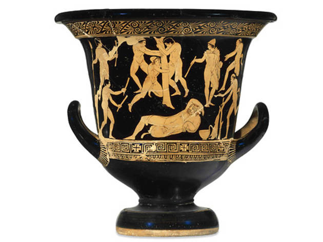 Red-figured wine bowl Red-figured wine bowl