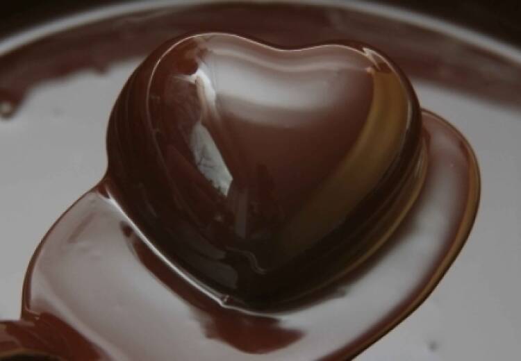 chocolate heart