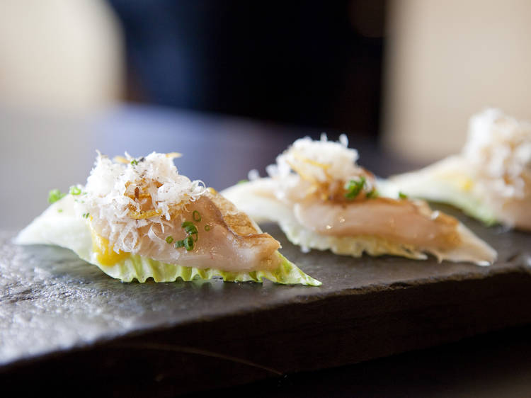 Caesar salad at Alder