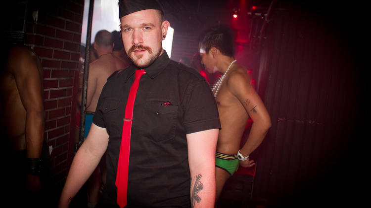 Dworld Underwear Party at Rebel (slide show) (NSFW)