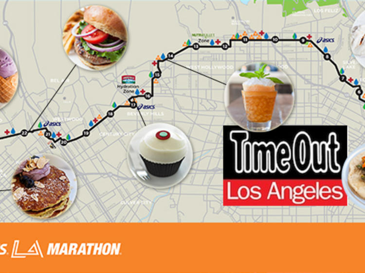 la marathon, where to eat, los angeles