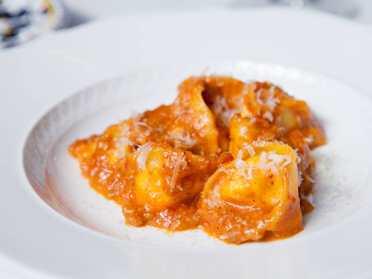 Tortellini a la ragù at Carbone