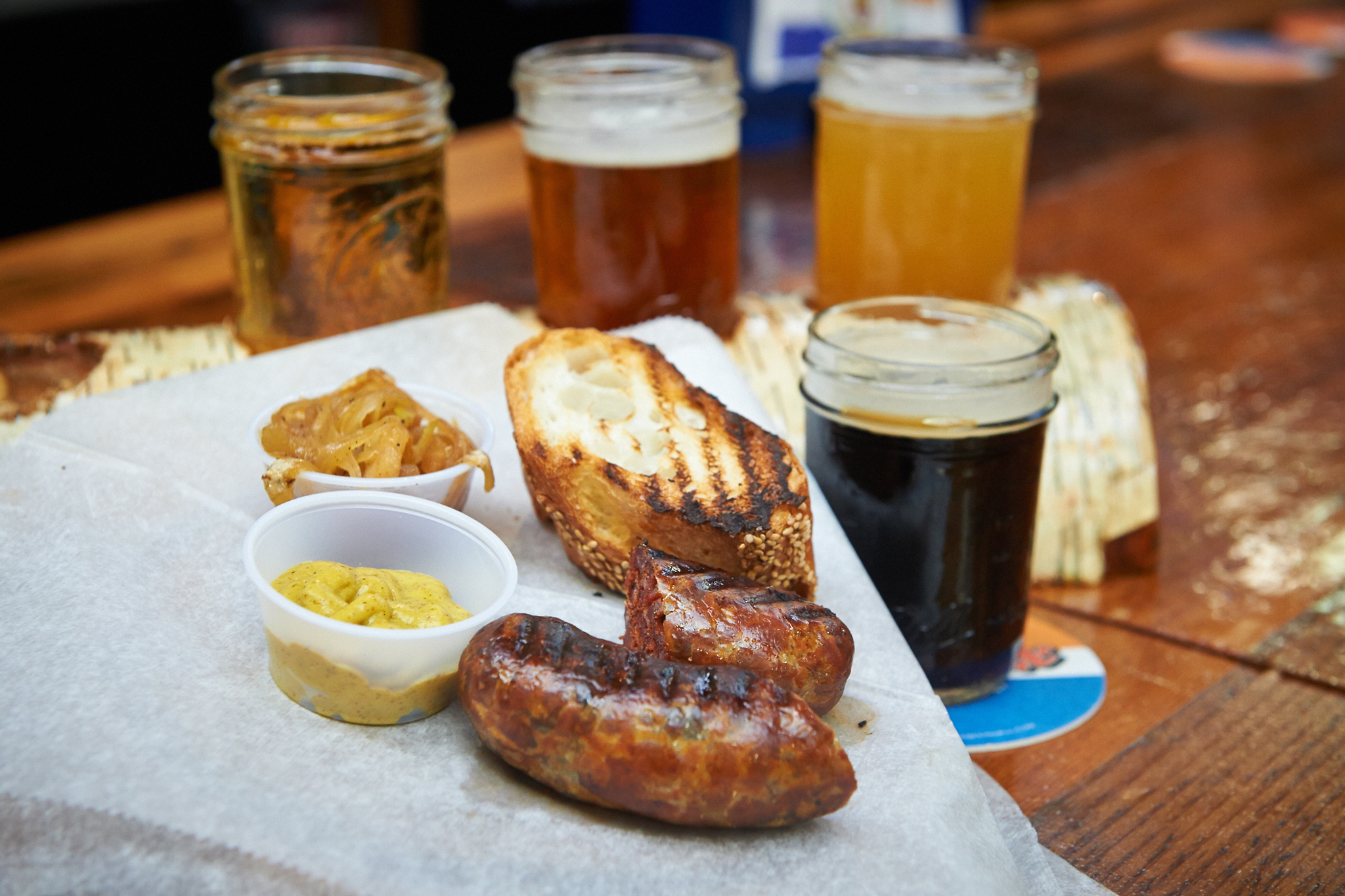 Best Restaurants And Bars In The Bronx New York P Liver Sausage At The Bronx Beer