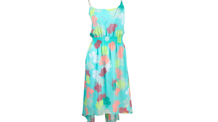 Lane Bryant floral high-low dress, $80