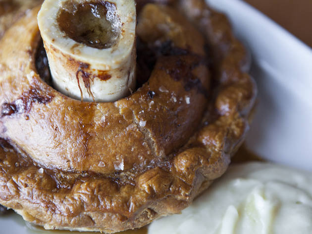 Marrow pie at Chi Spacca