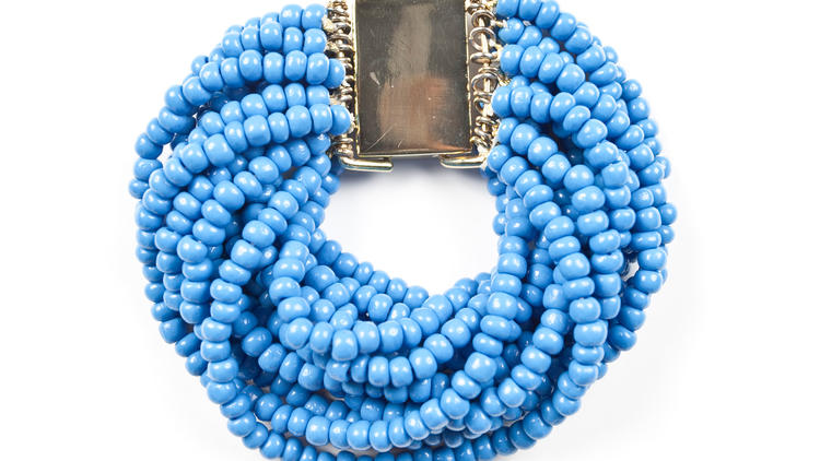 Lee Angel beaded bracelet, $15 (was $130)