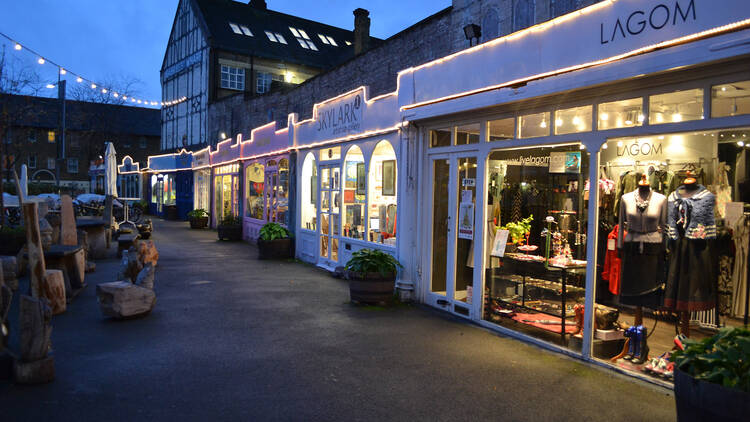 Fashion shopping at Gabriel’s Wharf