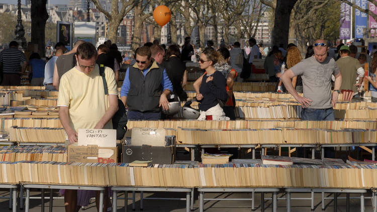 Southbank Centre book market