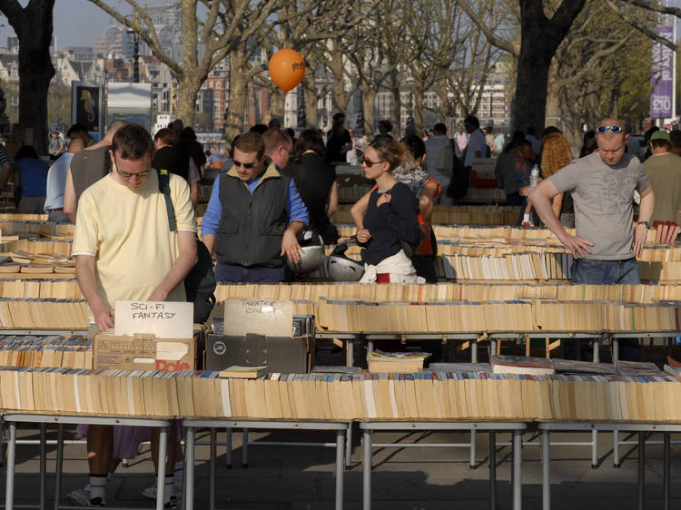 Southbank Centre book market