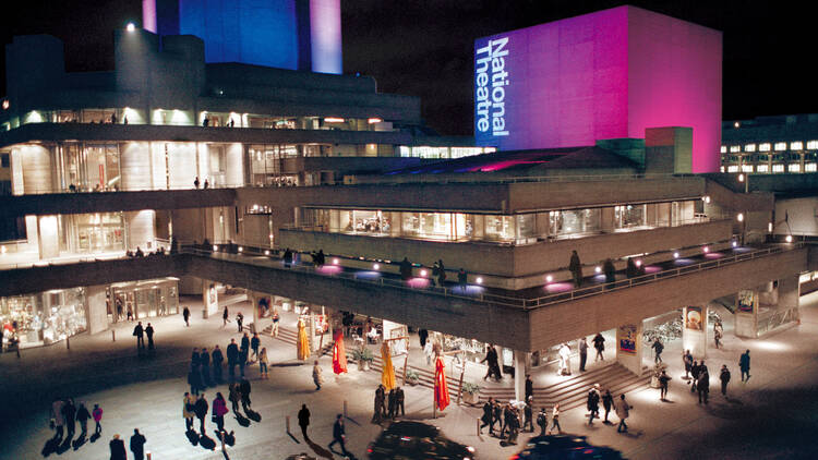 Backstage tour at National Theatre