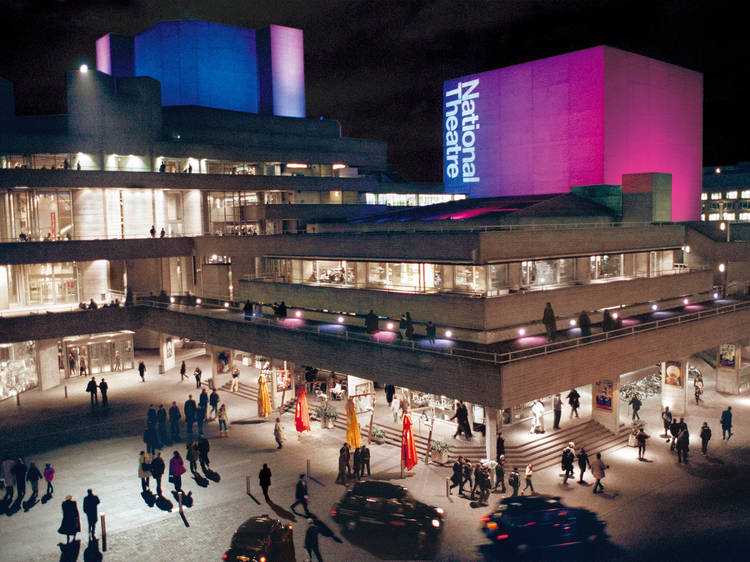 Backstage tour at National Theatre