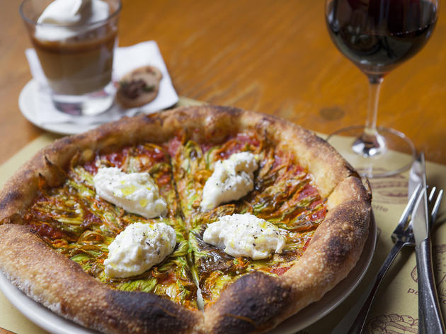 Pizzeria Mozza's pizza + dessert + wine special Pizzeria Mozza's pizza + dessert + wine special