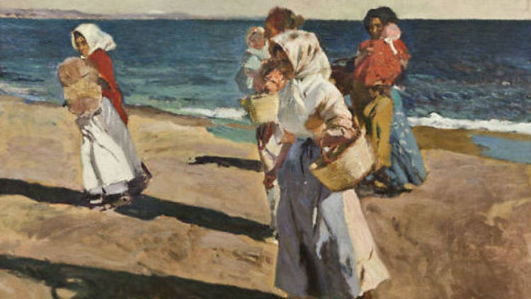 Pescadoras de Valencia. Joaquín Sorolla 