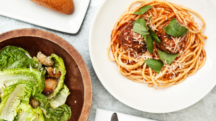 Saturday spaghetti and meatballs at Tavern