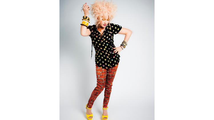 cyndi lauper 1980s fashion