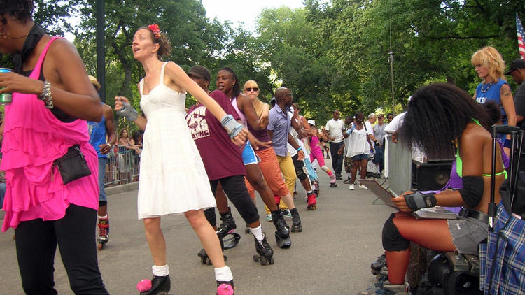 Central Park Skate Circle