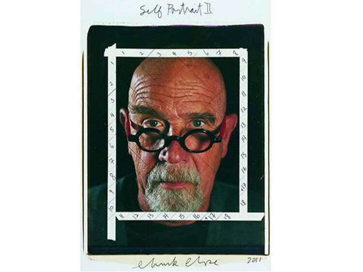 Photograph: © 2013 Chuck Close courtesy Pace Gallery