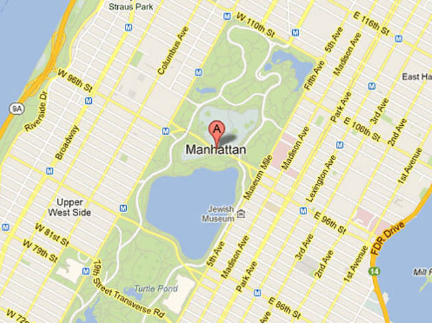 Map of Manhattan Map of Manhattan