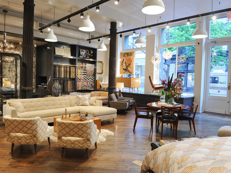 Home decor stores in NYC for decorating ideas and home furnishings