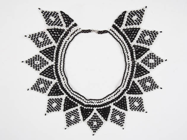 Forma de Ser pop-up Handmade beaded collar from Panama, $72, at Forma de Ser pop-up