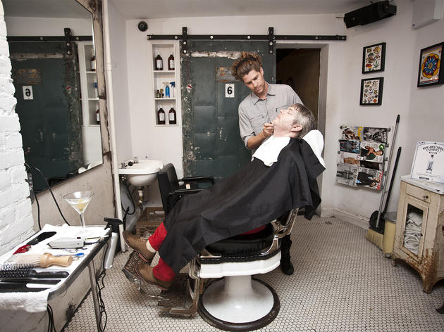 The Blind Barber Bars In East Village New York