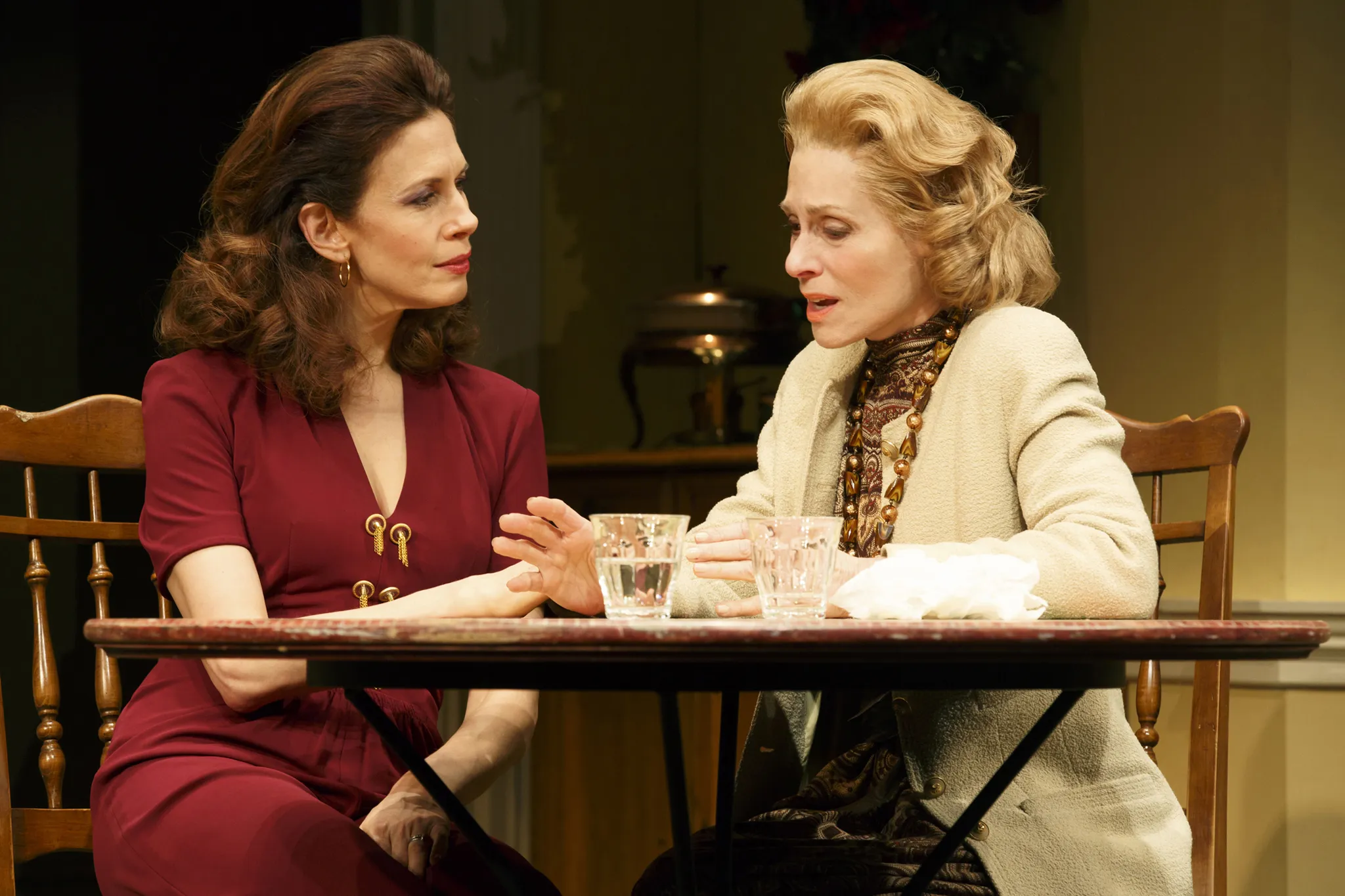 Jessica Hecht and Judith Light in The Assembled Parties